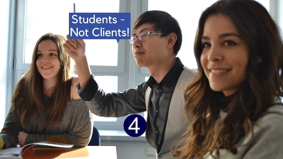 Students Not Clients – All About College Planning